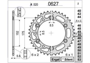 PIÑON OGNIBENE 50 D mod 0627