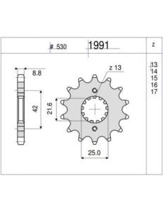 PIÑON OGNIBENE 15 D mod 1991