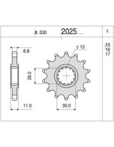 PIÑON OGNIBENE 18 D mod 2025