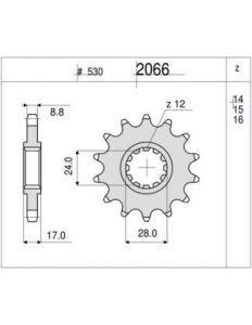 PIÑON OGNIBENE 15 D mod 2066