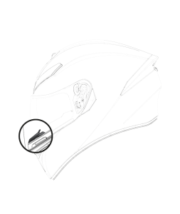 AGV DEFLECTOR VAHO K5 S/K3 SV/K1/K1S N