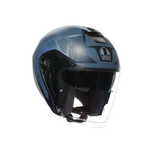 CASCO AGV IRIDES AGV E2206 TRIESTE MATT BLUE/GREY 