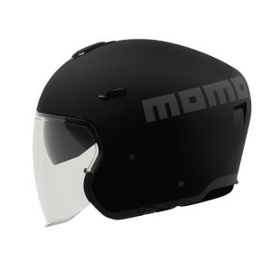 CASCO MOMO AERO MONO MATT BLACK/DARK GREY