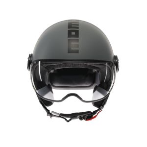 CASCO MOMO FGTR CLASSIC E2206 MONO MATT GREY/BLACK