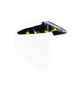 AGV PEAK AX9 STEPPA CARBON/GREY/YELLOW FLUO