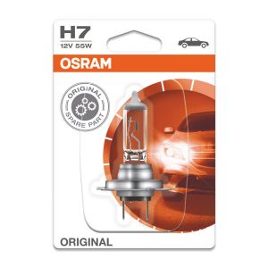 Caja 10 Osram H7 12v, 55w caquillo PX26d