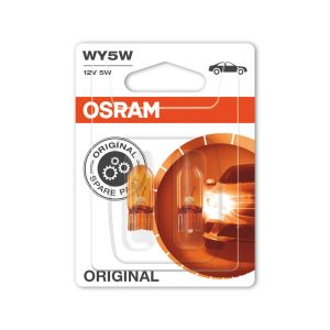 CAJA 10 blister DE 2 OSRAM 2827-02 WY5W 12V,5W W2 1X9 5D