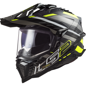 LS2 MX701 EXPLORER C EDGE GL.BLACK H-V YELL-06 
