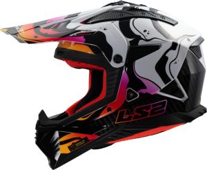 CASCO MX LS2 MX708 FAST II WASH WHITE-06