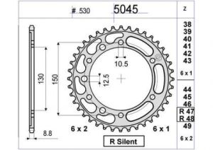 PIÑON OGNIBENE 48 D mod 5045
