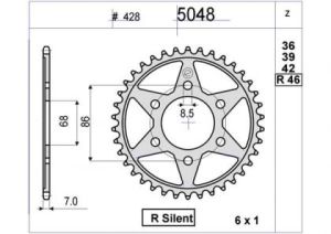 PIÑON OGNIBENE 46 D mod 5048