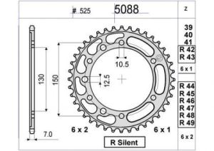 PIÑON OGNIBENE 42 D mod 5088