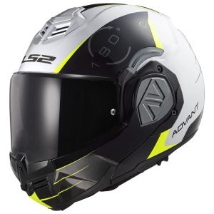 CASCO MOTO MODULAR LS2 FF906 ADVANT CODEX WHITE BLACK (E22.06) 