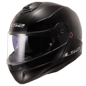 CASCO MOTO MODULAR LS2 FF908 STROBE II GLOSS BLACK (E22.06) 