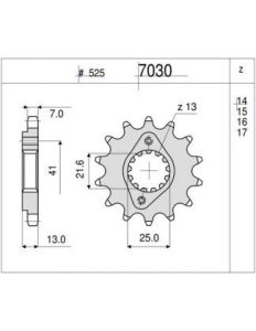PIÑON OGNIBENE 15 D mod 7030