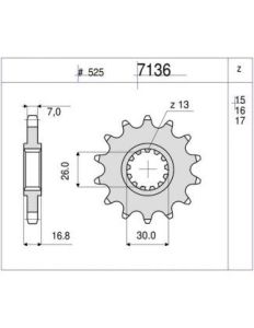PIÑON OGNIBENE 15 D mod 7136