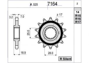 PIÑON OGNIBENE 15 D mod 7164
