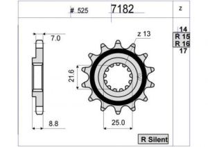 PIÑON OGNIBENE 15 D mod 7182