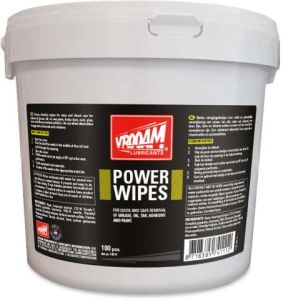 VROOAM Toallitas limpieza de taller Power Wipes 100 uds