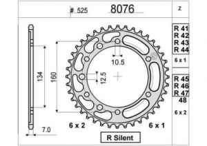 CORONA OGNIBENE 44 D mod 8076