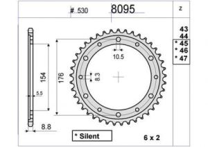 CORONA OGNIBENE 45 D mod 8095