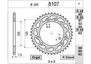 CORONA OGNIBENE 55 D mod 8107