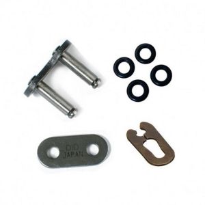 CIERRE CADENA CLIP PARA DID525 VX3 (NEGRA/PLATA) FJ