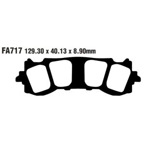 PASTILLAS EBC HONDA GL1800 18-