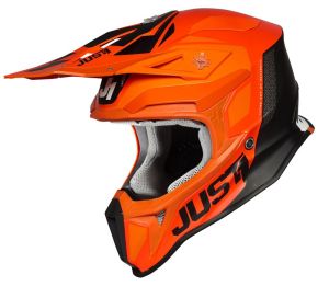  JUST1 J18 PULSAR ORANGE-WHITE-BLACK - Gloss