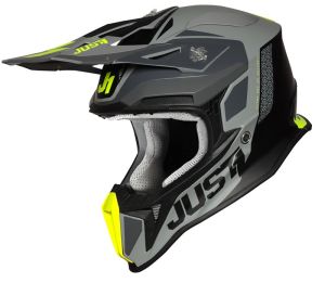  JUST1 J18 PULSAR FLUO YELLOW-GREY-BLACK - Matt