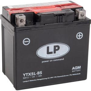 YTX5L-BS AGM Bateria Landport premium (equiv ETX5L y BTX5L) 