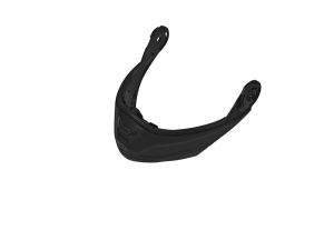 ADN DUALE MENTONERA ENTERA NEGRA MATE