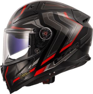 CASCO LS2 FF811 VECTOR II ALIZER BLACK RED-06