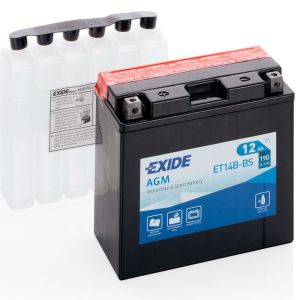 ET14B-BS Batería moto EXIDE