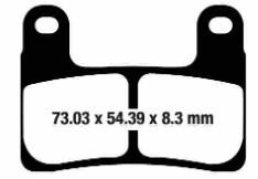 PASTILLAS EBC HH BMW R1250GS 19-