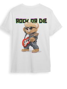 CAMISETA ROCK OR DIE CHICO IDOL BEAR