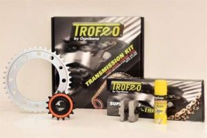 Kit cadena Trofeo Yamaha FZ1-N, Fazer - ABS - NA ( conv. # 525 ) 1000cc 06-11(17-45-122)