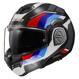 LS2 FF906 ADVANT SPORT GL.BLACK BLUE RED-06 