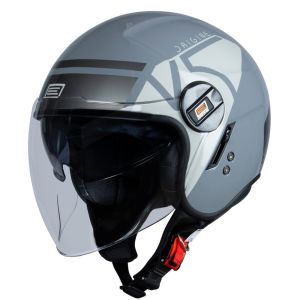 CASCO ORIGINE ALPHA V5 COOL GREY GLOSS (ECE2206) 