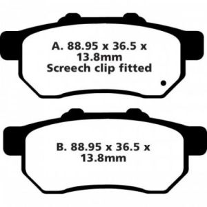 Pastillas de freno EBC FA478TT