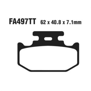 Pastillas de freno EBC FA497TT