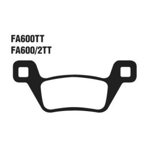 Pastillas de freno EBC FA600/2TT