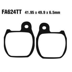 Pastillas de freno EBC FA624TT