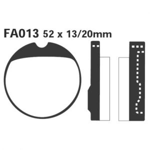 Pastillas de freno EBC FA013