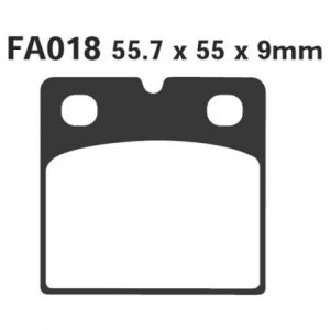 Pastillas de freno EBC FA018