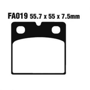 Pastillas de freno EBC FA019HH