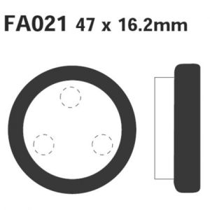Pastillas de freno EBC FA021