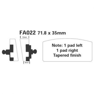 Pastillas de freno EBC FA022