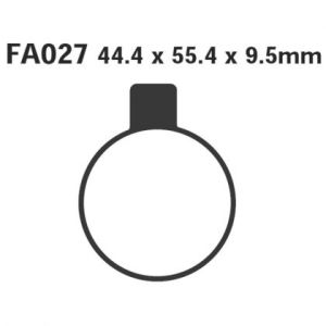 Pastillas de freno EBC FA027