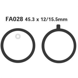 Pastillas de freno EBC FA028